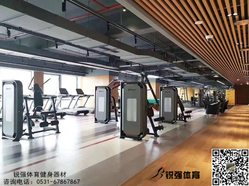 濟南某大型銀行健身房